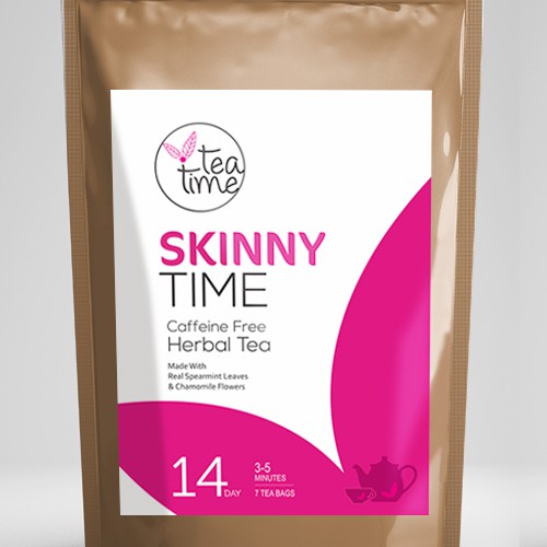 Create a captivating and chic labels for our tea blends
