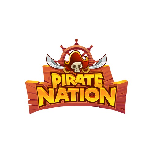 logo for our pirate themed RPG blockchain game!