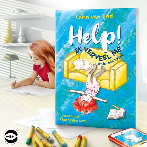 Book cover for “Help! Ik Verveel Me” by Karin van Driel