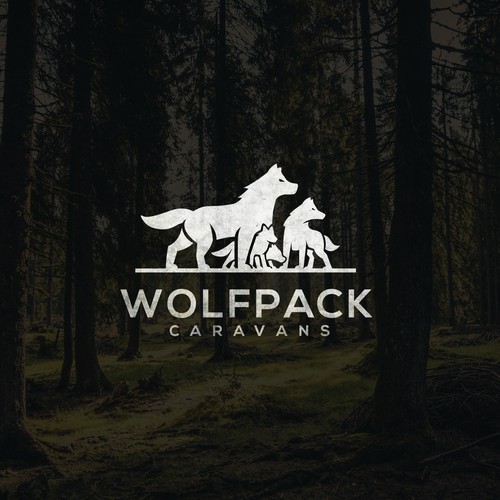 Logo design Wolf concept