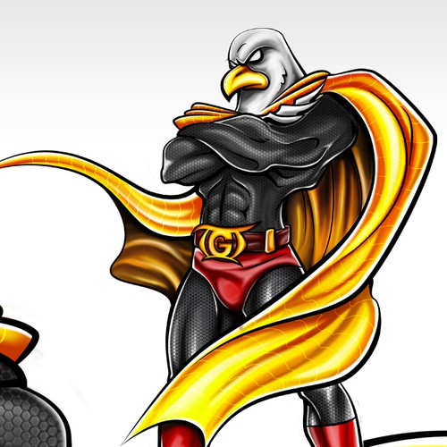 Mascot design for Guardian Watch, LLC