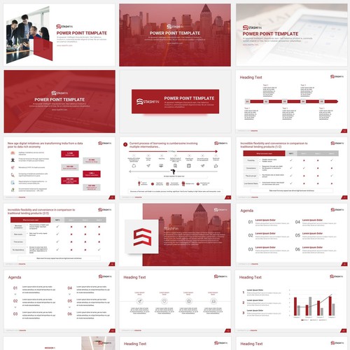 Powerpoint Template for StashFin