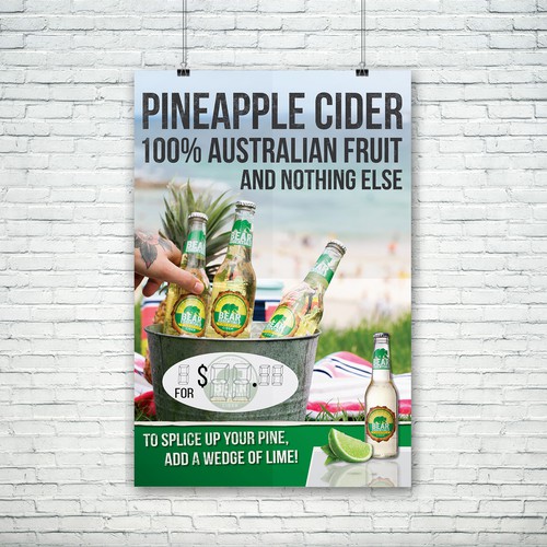 Poster for Australian Pineapple Cider