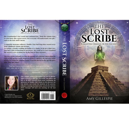 Book Concept for "The Lost Scribe" by Amy Gillespie