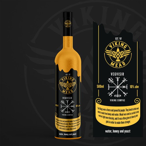 Viking Drink Lable