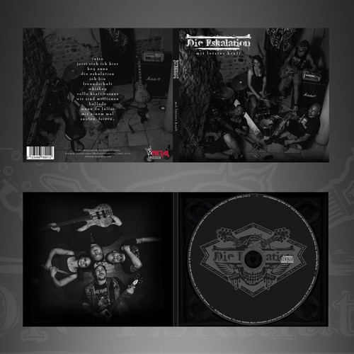 CD album artwork and booklet