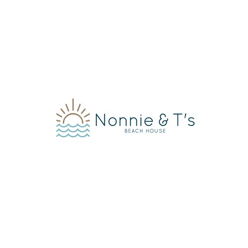 Nonnie & T's, It is a beach house sign.