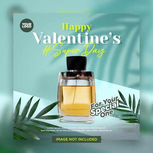 Happy Valentines Super Day Template