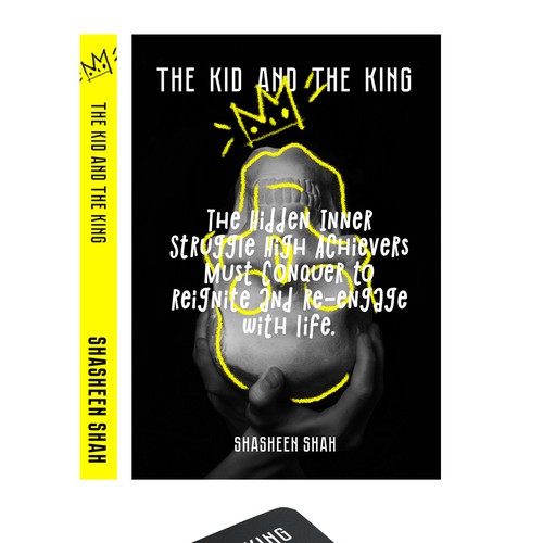 Book cover design "The Kid and The King"