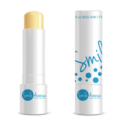 Chapstick design for a dental office