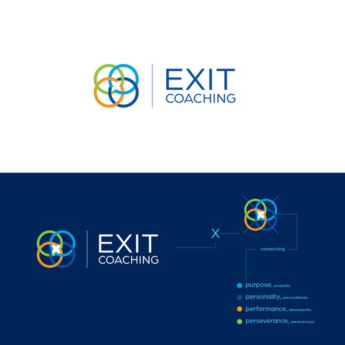 Logomarca Exit