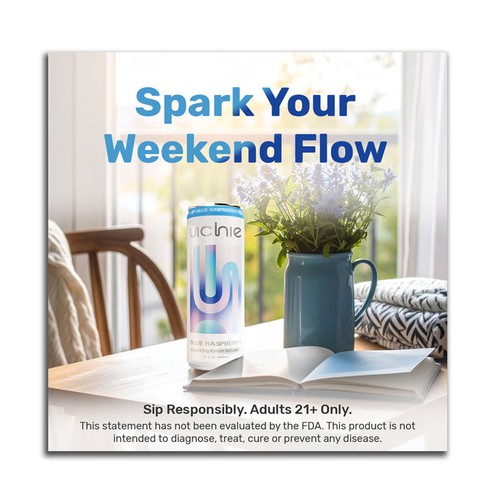 Beverage banner ad 