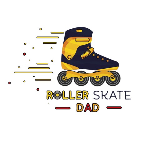 Design a Fun & Energetic Brand for Roller Skate Dad
