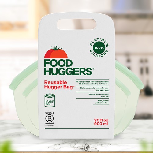 Hugger Bag Packaging Design