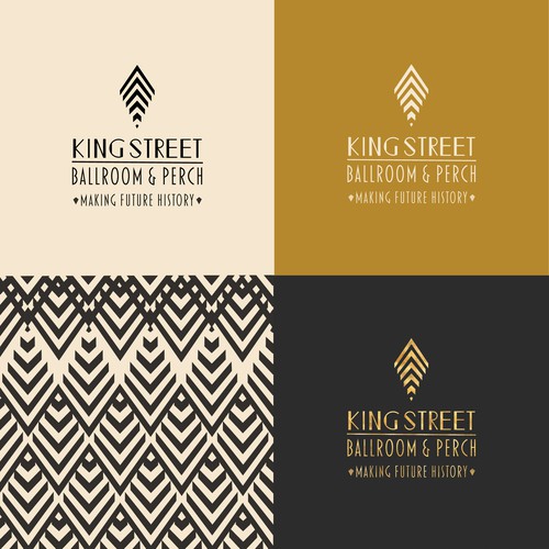 KingStreet Ballroom Logo Design