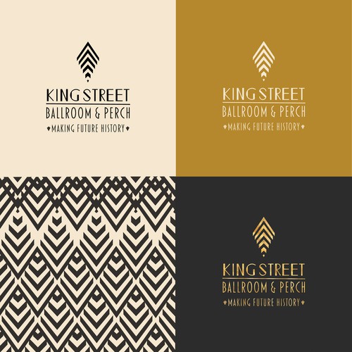KingStreet Ballroom Logo Design