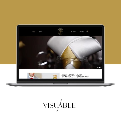 Squarespace Website Design for a Men's Accessories Company