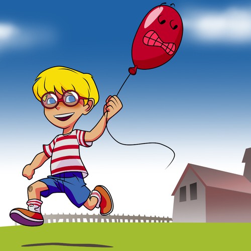 Child with balloon