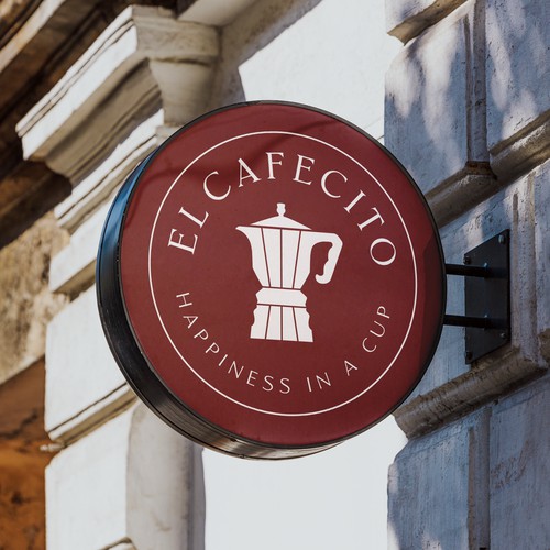Design an elegant logo for a Latin cafe in Dubai