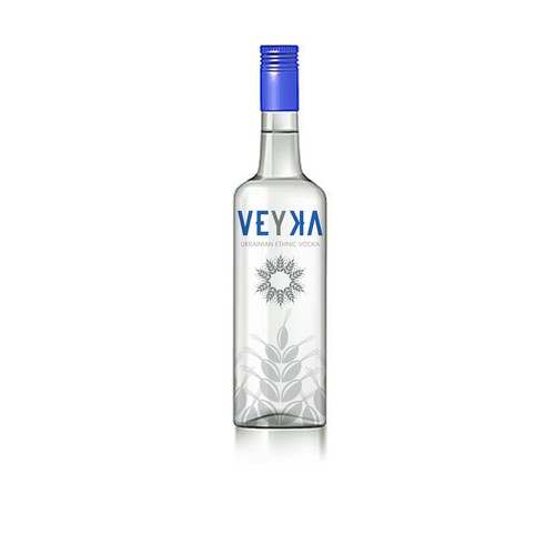 Label concept for vodka