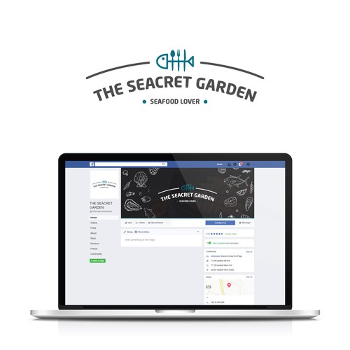 The Seacret Garden branding