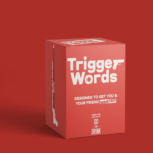 Adult Party Game Box Design