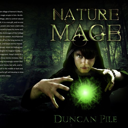 Nature Mage cover design