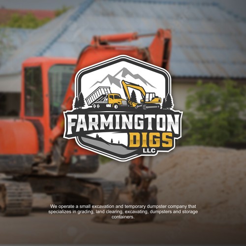 Excavation Company logo designExcavation Company logo design