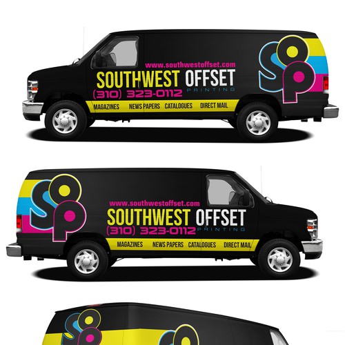 Van wrap for southwest