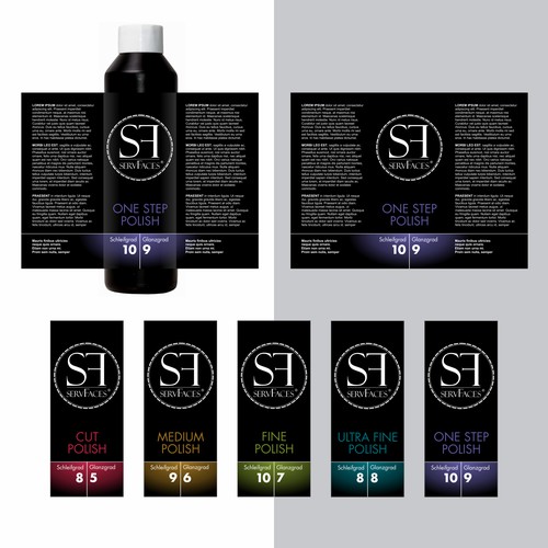 SF Polish Series Packaging