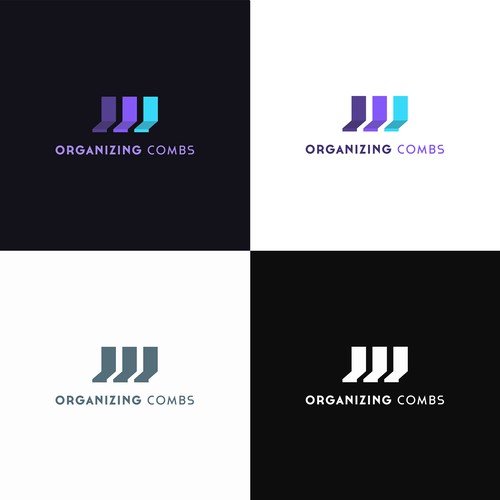Logo | organizing combs 4