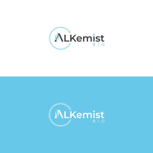 Modern logo for Alkemist Bio