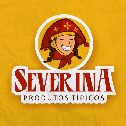  logo character and rustic , traditional and folkloric