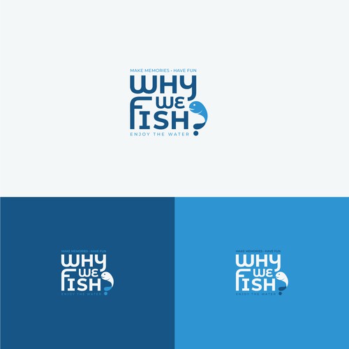 Why We Fish Logo Concept