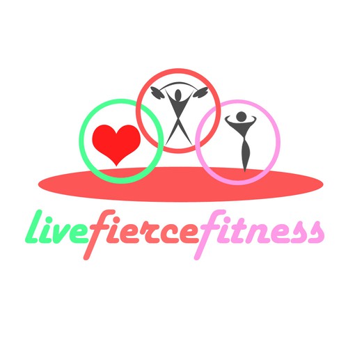 Live Fierce Fitness with 3 circles