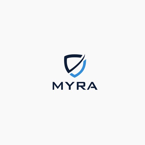 MYRA logo design