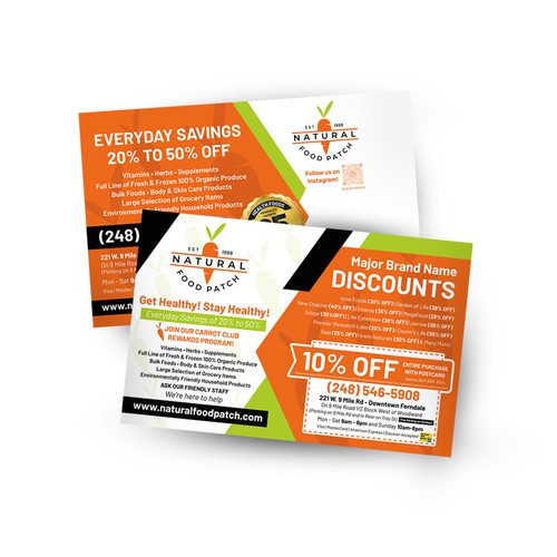 Natural Food Patch Direct Mail