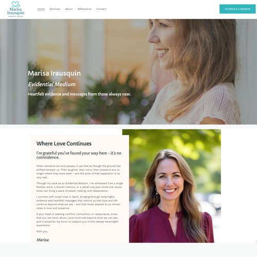 Website - Evidential Medium