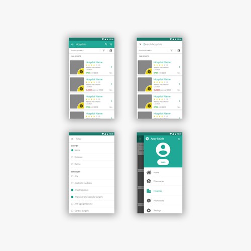 App redesign