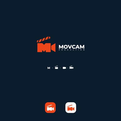 Movcam Logo Design