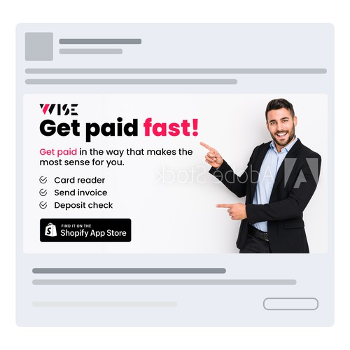 Facebook/Instagram Ad Design For Fintech App