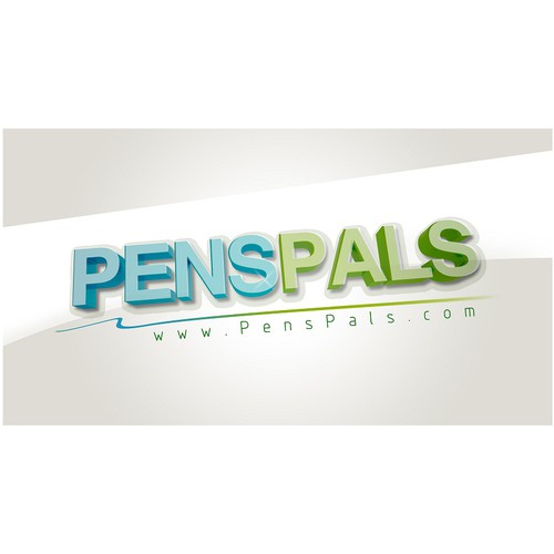 Create the next 3D logo for PensPals