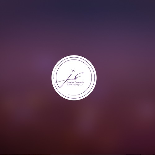 Logo design for JS Creative concept