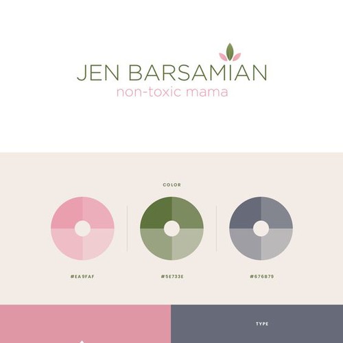 Jen Barsamian Branding