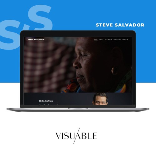 Squarespace Website for a Broadcast Media & PR Professional