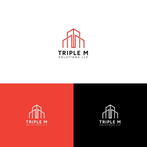 Tripple M Slutions LLC Logo Design