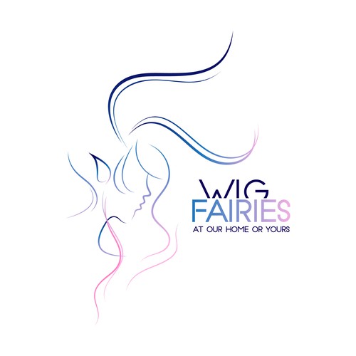 Logo design for a wig company