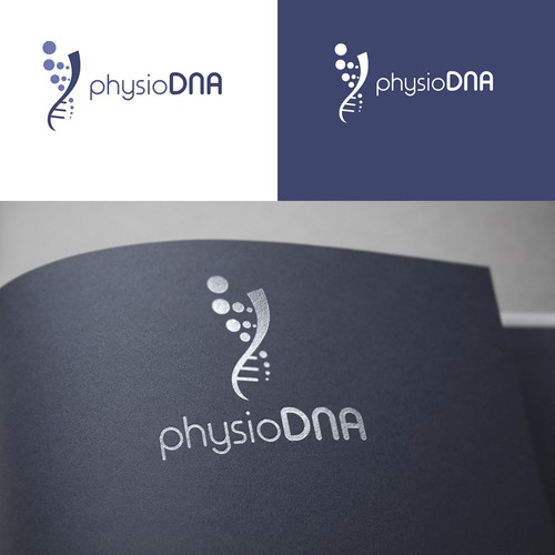 Logo concept for physioDNA