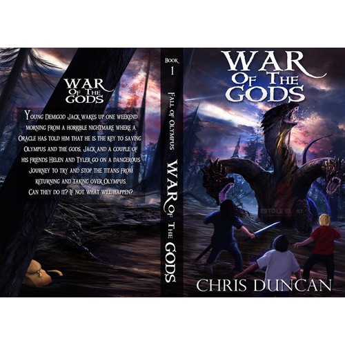 Guaranteed! War of the Gods Awesome Cover!