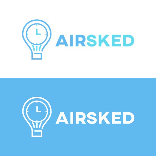 'AirSked' Logo Design